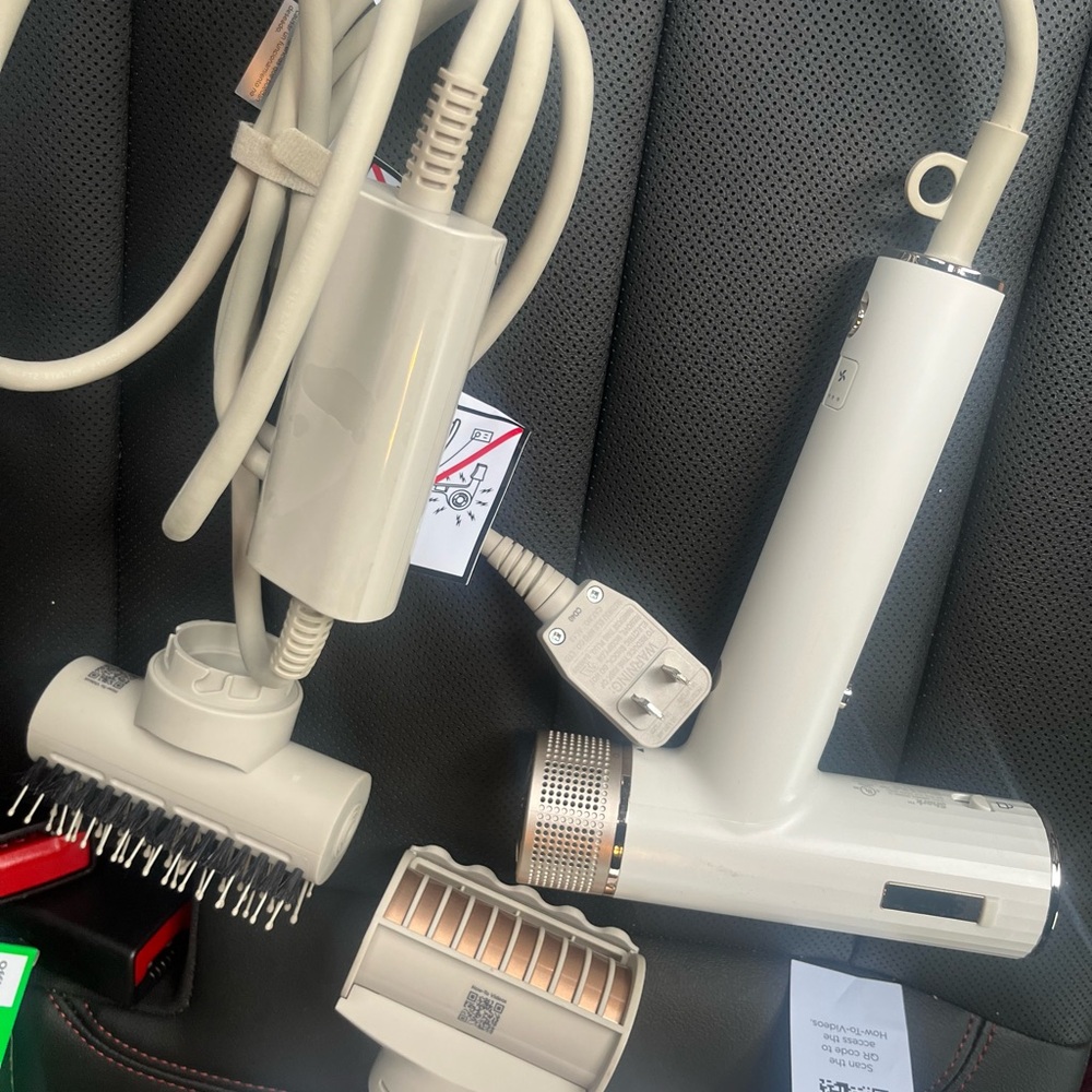 Shark Hair Dryer Set - Cream
